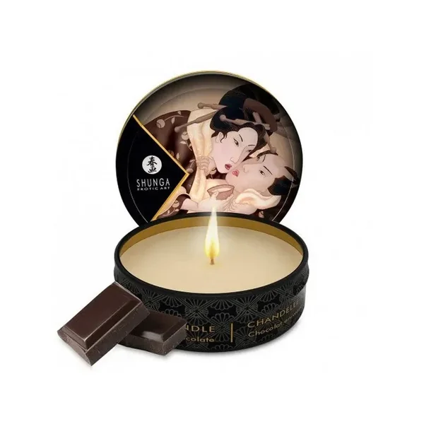 Mini bougie de massage
