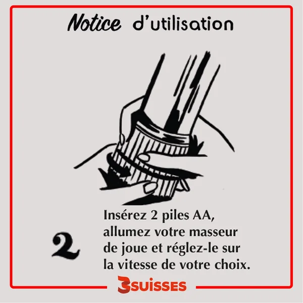 Mini-Vibromasseur Orange 3 SUISSES