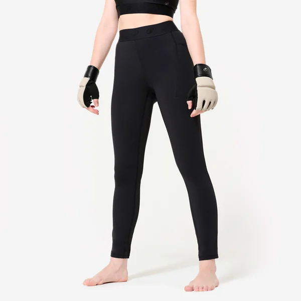 Mitaines de cardio-boxing mixte, marron