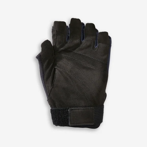 MITAINES POUR BTON DE MARCHE NORDIQUE BLEU/NOIR.