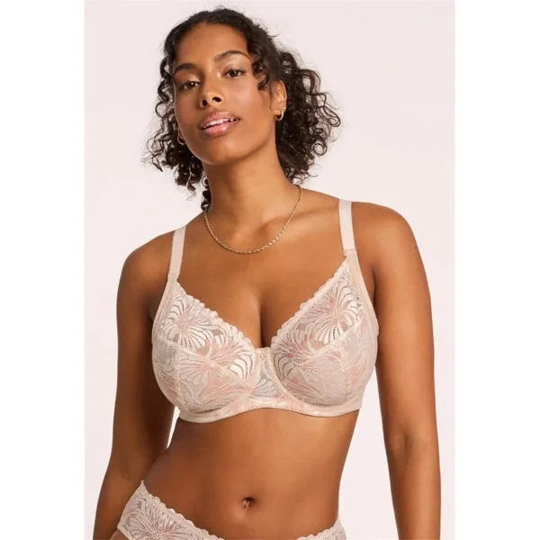 Montelle - Soutien-gorge en dentelle 3 parties avec cerceau 34 (75) D Moonshell Anniversary