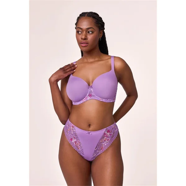 Montelle - Soutien-gorge T-Shirt Enveloppant 34 (75) E Tulip Field Pure Plus