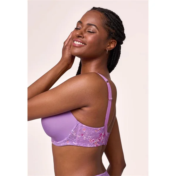Montelle - Soutien-gorge T-Shirt Enveloppant 36 (80) F Tulip Field Pure Plus