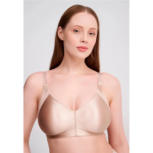 Naturana - Soutien-gorge Minimizer sans armature 40 (90) C Beige Brillant