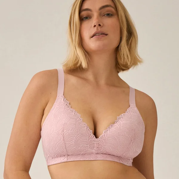 Naturana - Soutien-gorge paddé 34 (75) D Vieux Rose The Friday