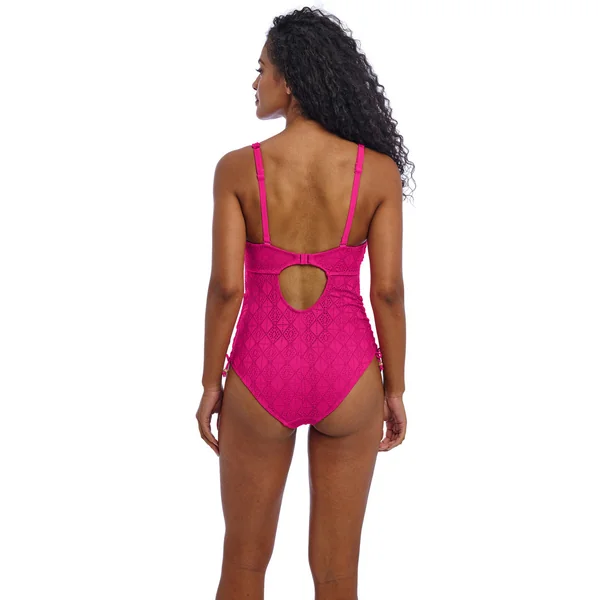 NOMAD NIGHTS Maillot 1 pièce armatures - Fuchsia Freya Maillots