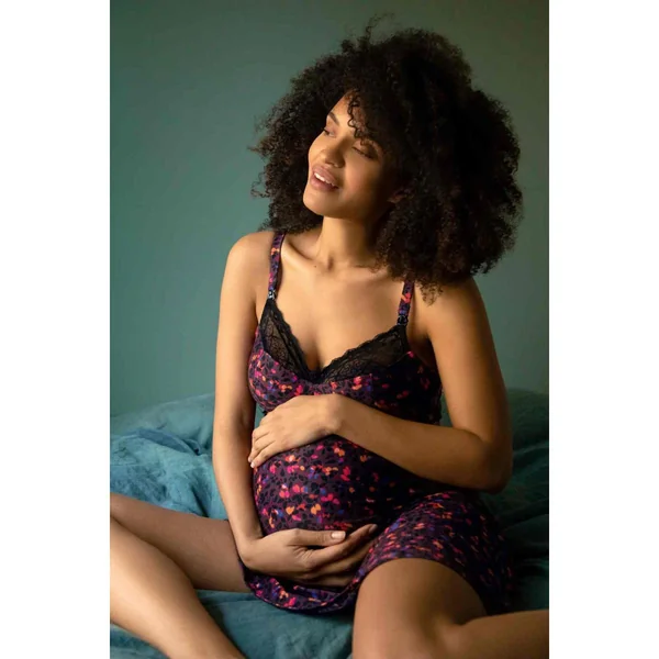 Nuisette de grossesse et d'allaitement - Cache Cœur Lingerie Multicolore Cache Coeur