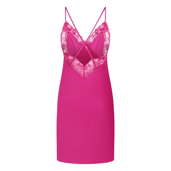 Nuisette en satin Peonie - Rose