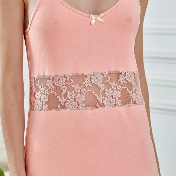 Nuisette en viscose ANAIS S rose Becquet