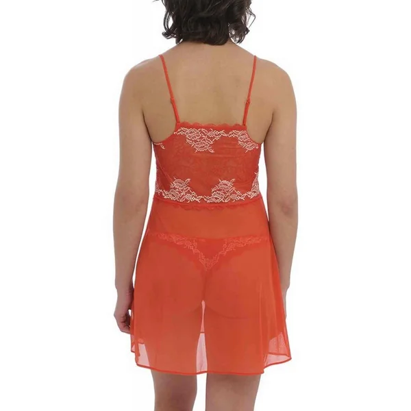 Nuisette - Orange Wacoal lingerie LACE PERFECTION en nylon Wacoal lingerie