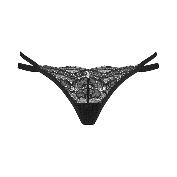 Nutris string Noir Obsessive