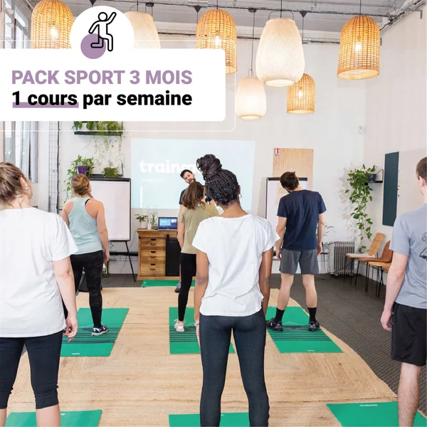 Pack 3 mois découverte 1 Cours