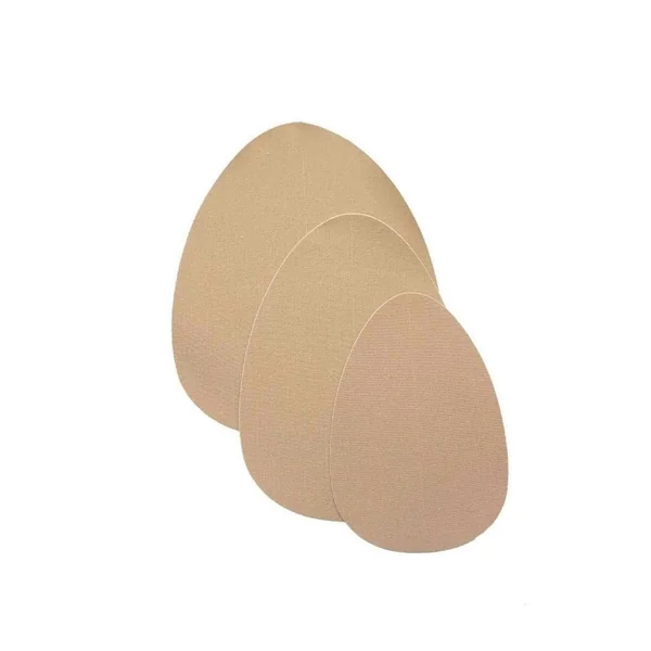 Pack de 3 paires de coques fines adhésives et cache tétons Bye Bra TAPES Beige en coton Bye Bra