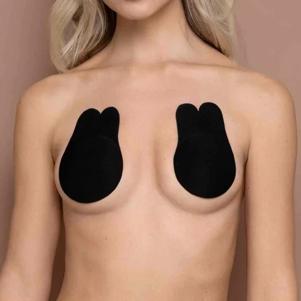 Paire de cache-tétons - Noir Bye Bra Pull-ups and Lifts Bye Bra