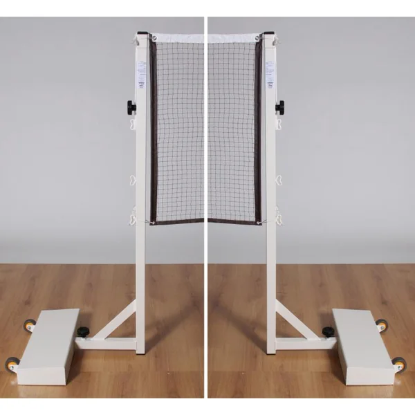 Paire de poteaux badminton Compétition Ffba Metaluplast