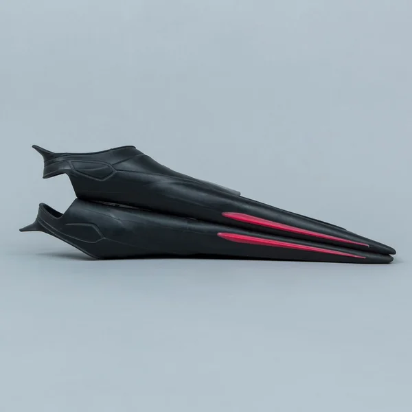 Palmes de natation - Topfin noir rouge