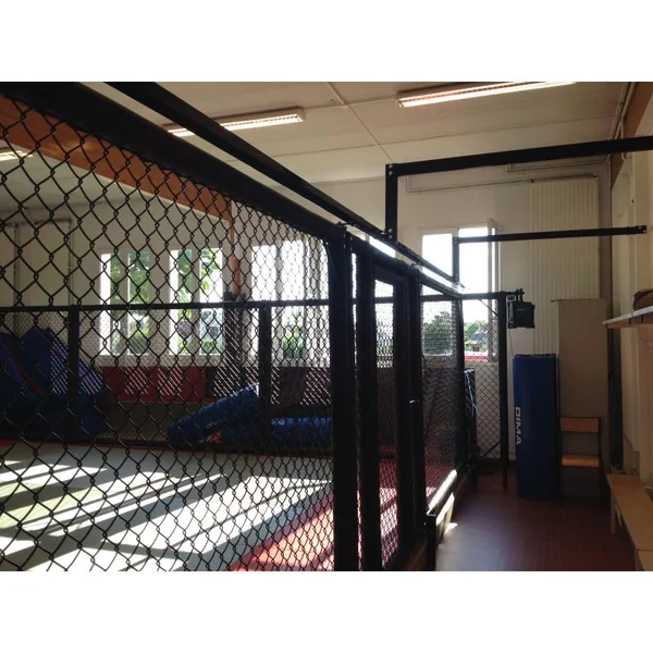 Panneau + porte cage de MMA 2,5m Sportcom - noir