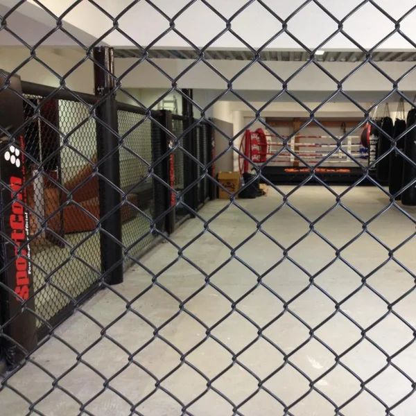 Panneau + porte cage de MMA 2,5m Sportcom - noir