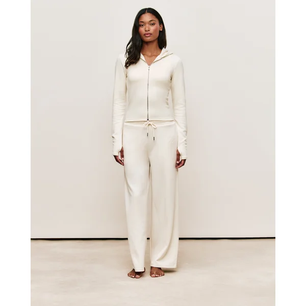 Pantalon avec broderie Self Love Club