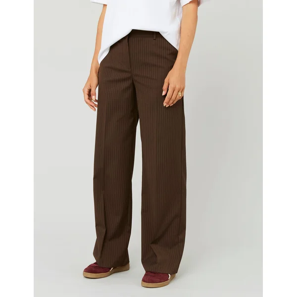 Pantalon caleçon intégré Marron