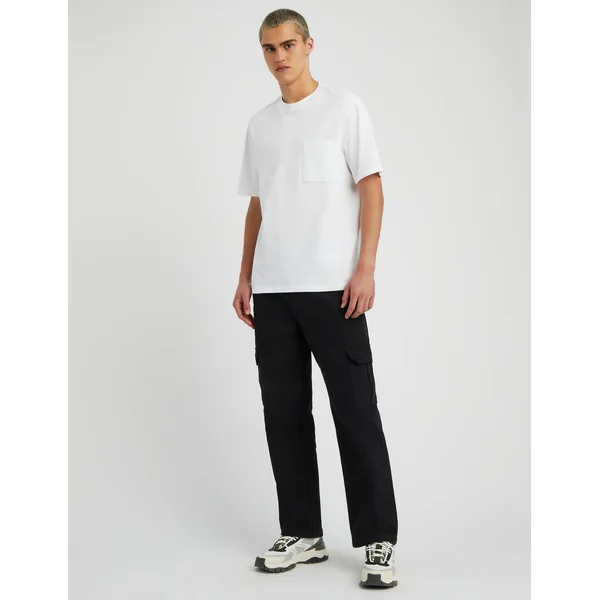 Pantalon cargo Noir