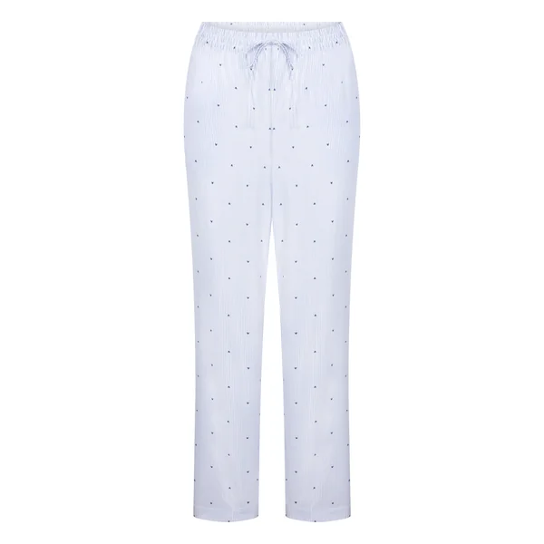 Pantalon Cotton Stripe Heart - Bleu