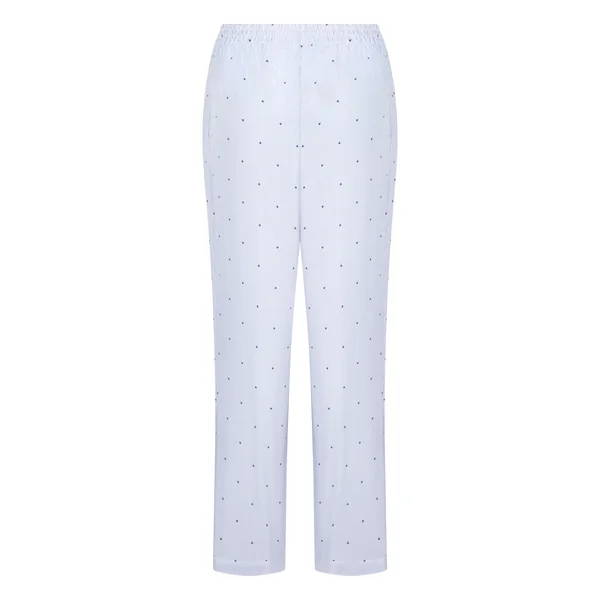 Pantalon Cotton Stripe Heart - Bleu
