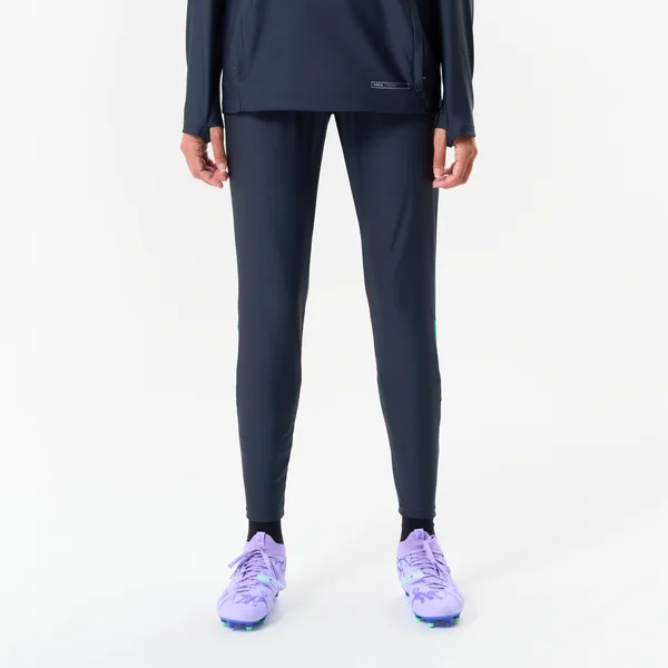 Pantalon de football VIRALTO CLUB gris carbone et vert