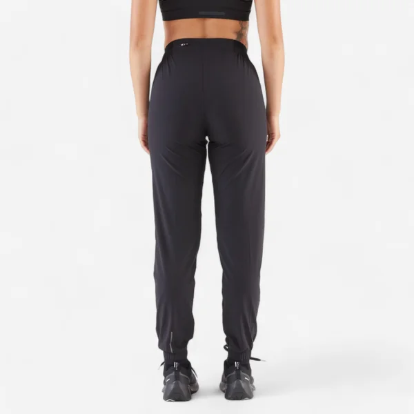 Pantalon de jogging running respirant femme - kiprun run 500 dry noir