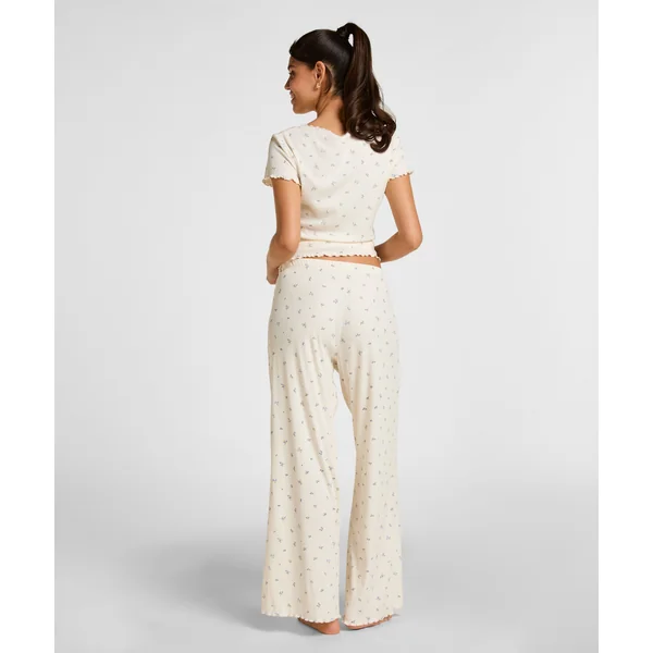 Pantalon de Pyjama Daisy - Blanc