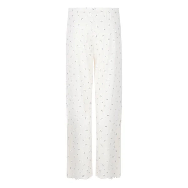 Pantalon de Pyjama Daisy - Blanc
