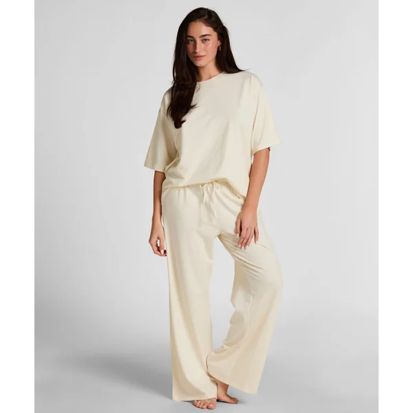 Pantalon de Pyjama Loose - Blanc