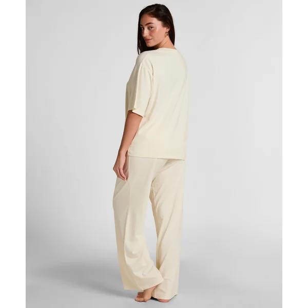 Pantalon de Pyjama Loose - Blanc