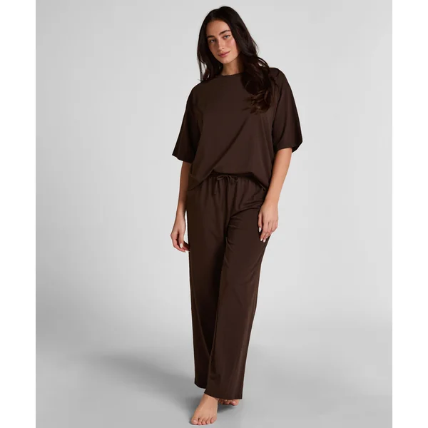 Pantalon de Pyjama Loose - Marron