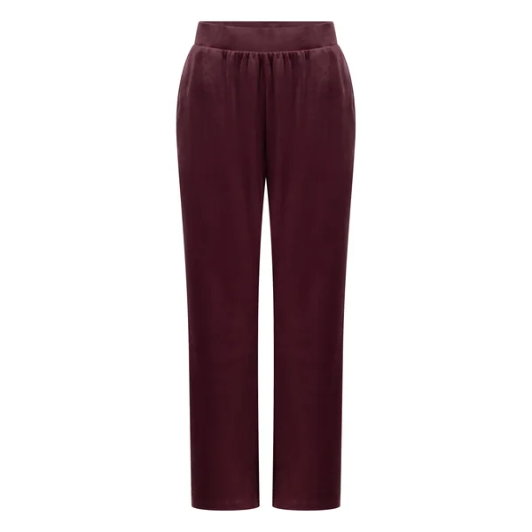 Pantalon de pyjama velours - Rouge