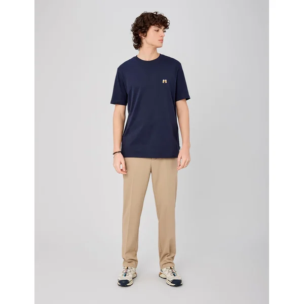 Pantalon de ville fluide Marron