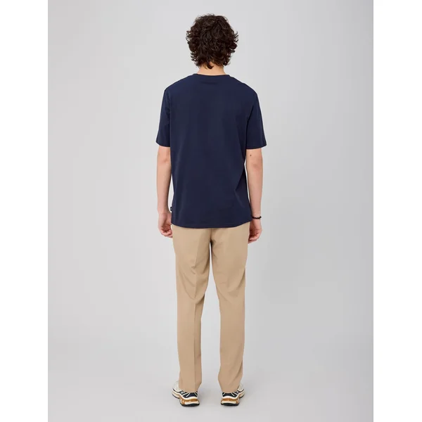 Pantalon de ville fluide Marron