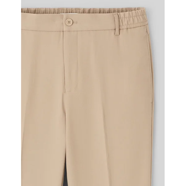 Pantalon de ville fluide Marron