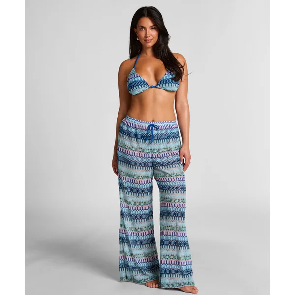 Pantalon en crochet Cali - Bleu