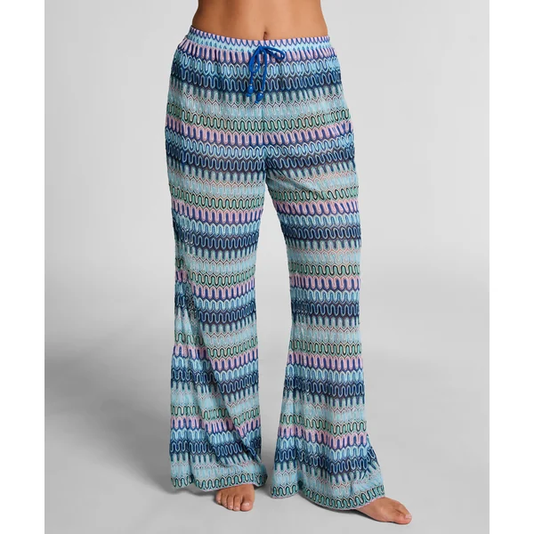 Pantalon en crochet Cali - Bleu