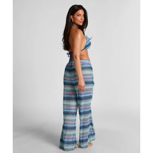 Pantalon en crochet Cali - Bleu
