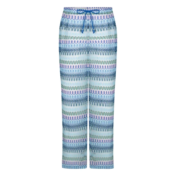 Pantalon en crochet Cali - Bleu