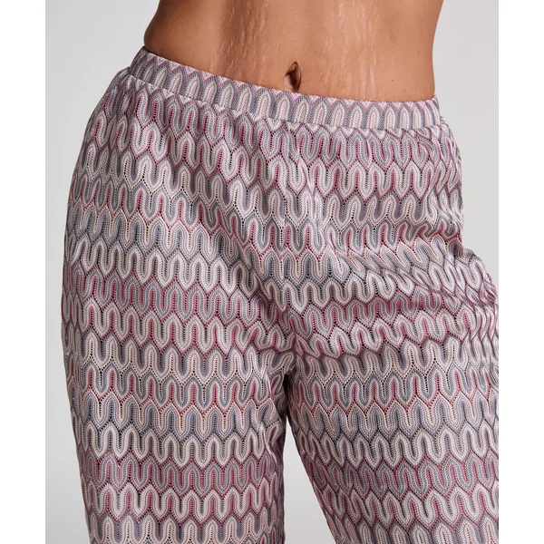 Pantalon en crochet Cali - Rose