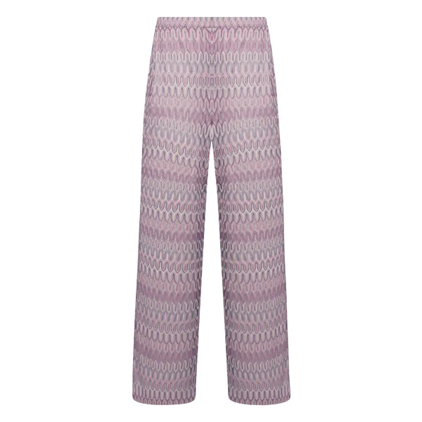Pantalon en crochet Cali - Rose