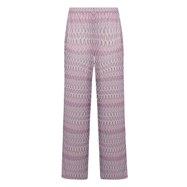 Pantalon en crochet Cali - Rose