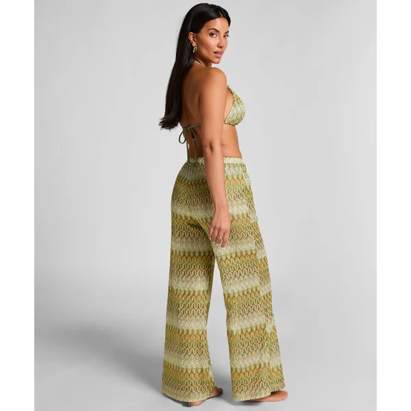 Pantalon en crochet Cali - Vert