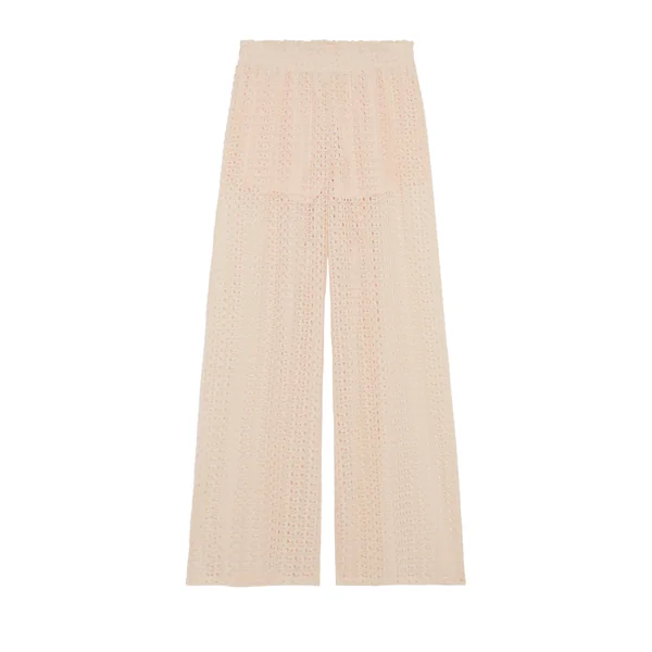 Pantalon en crochet