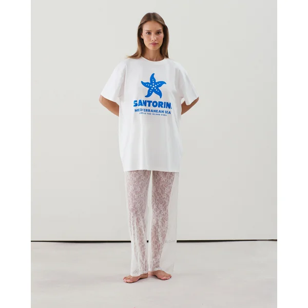 Pantalon en dentelle