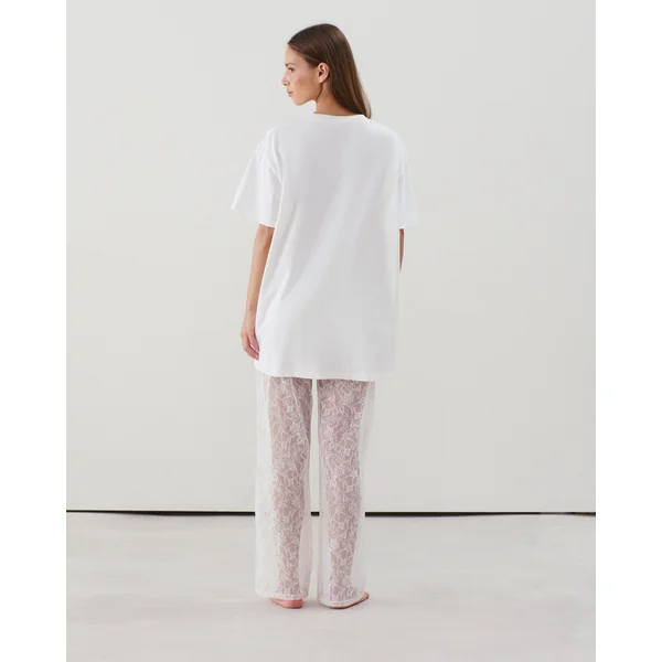 Pantalon en dentelle