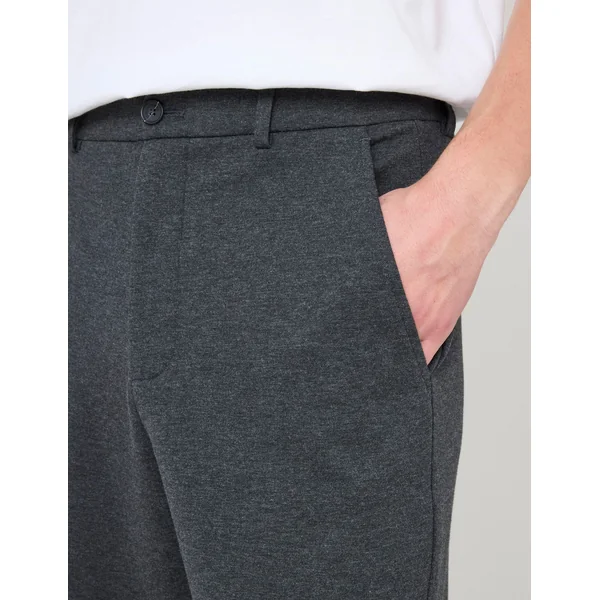 Pantalon en maille Noir